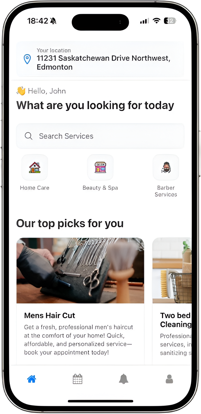 App interface 1